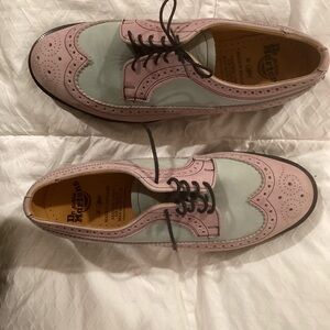 Dr. Martens Pink and Green Men's Shoes